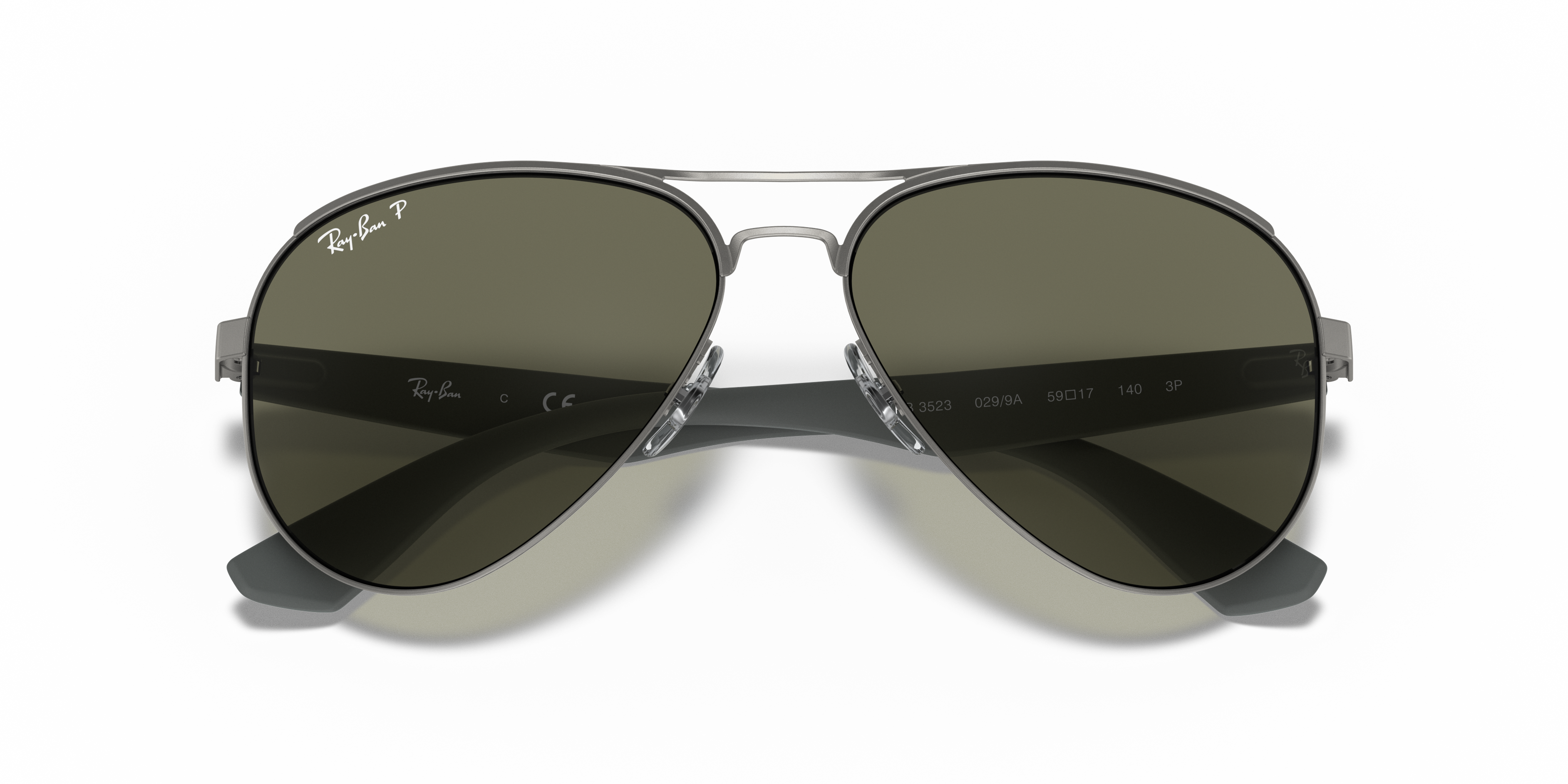 matte gunmetal ray ban