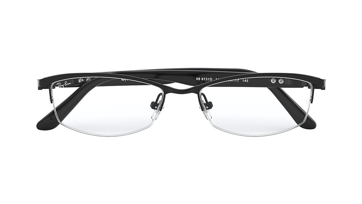 レイバン公式ストア】 Ray-Ban® RB8731 OPTICS メガネ | ブラック