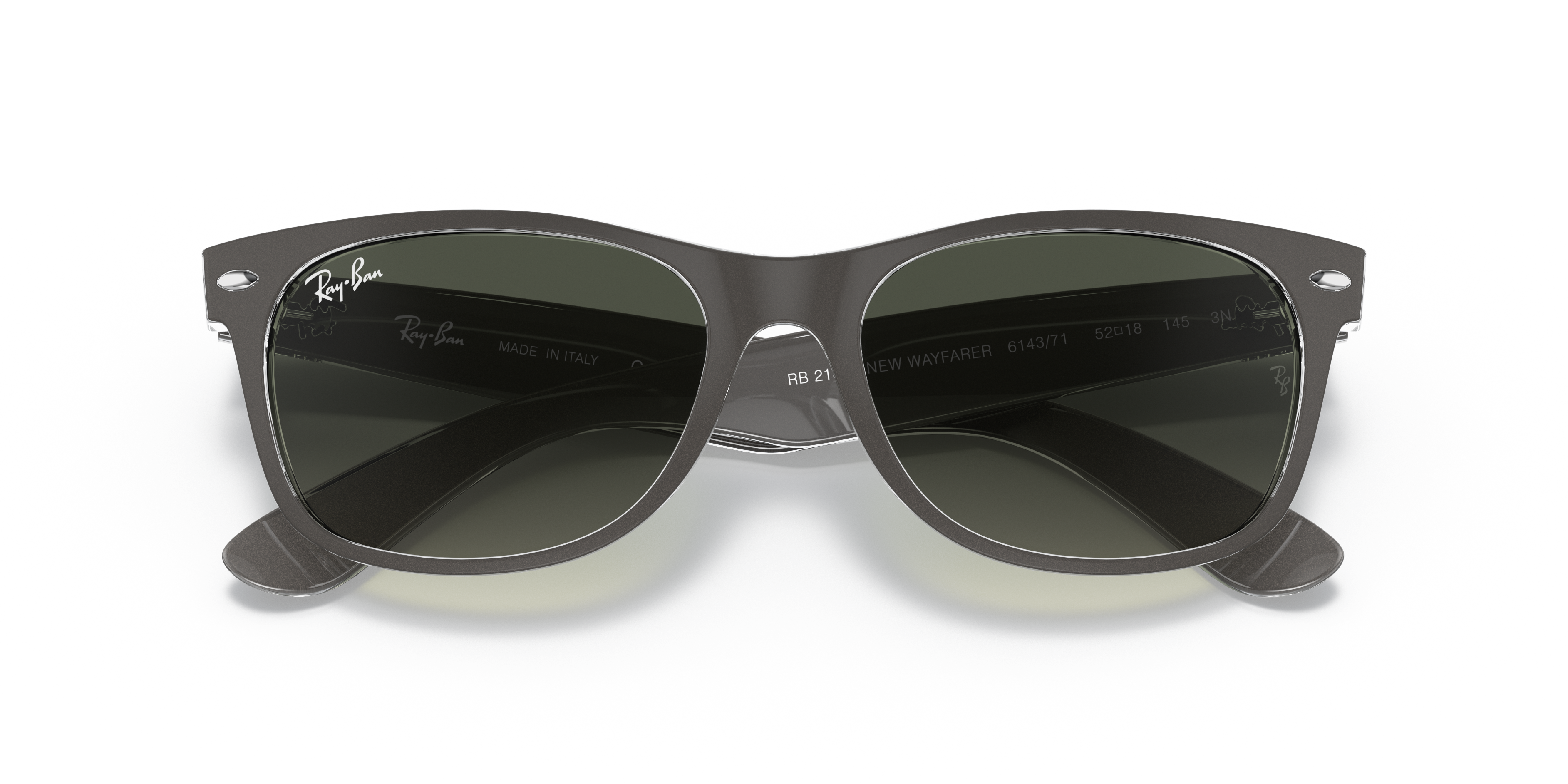 half rim sunglasses wayfarer