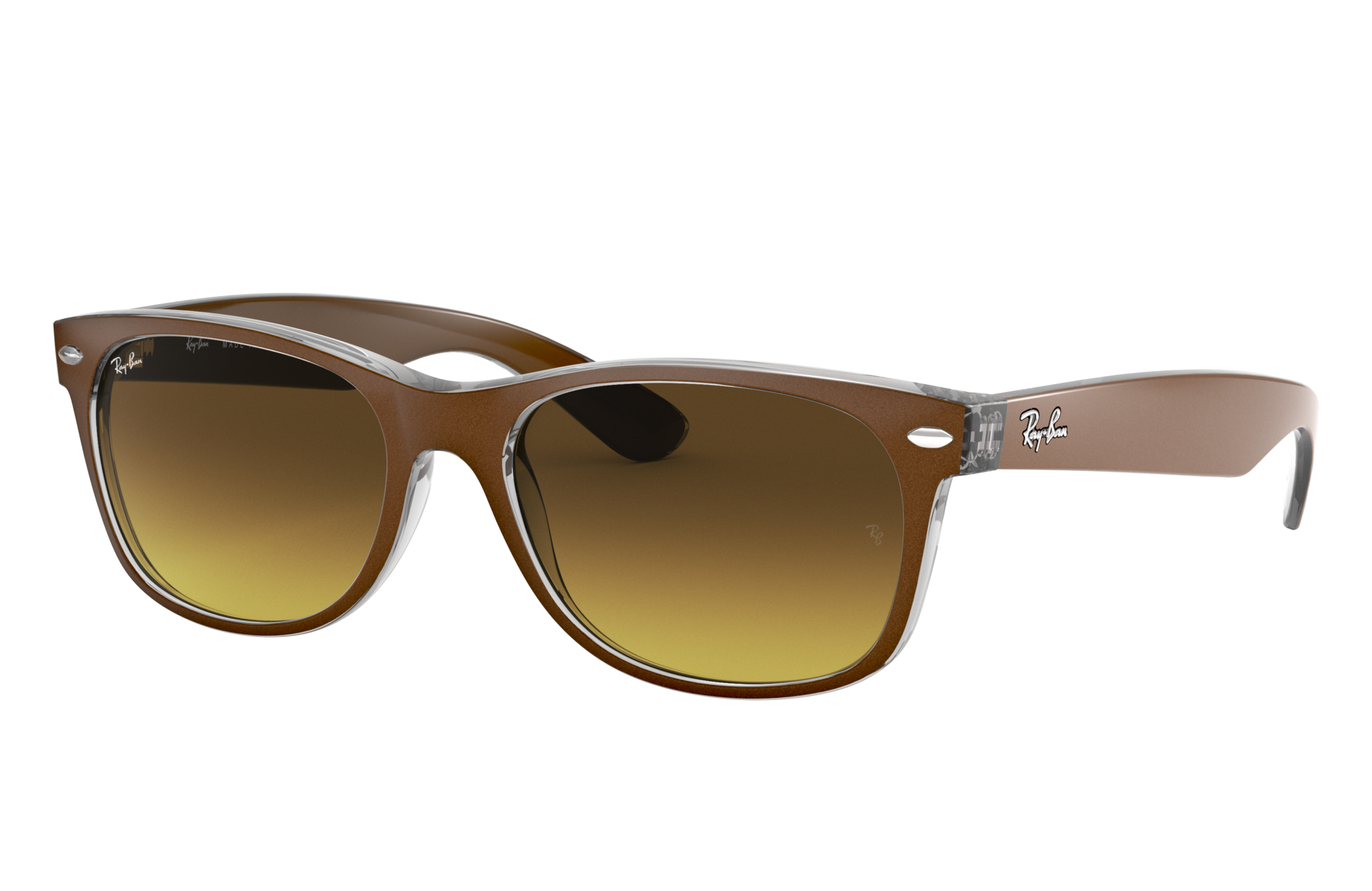 ray ban new wayfarer matte brown