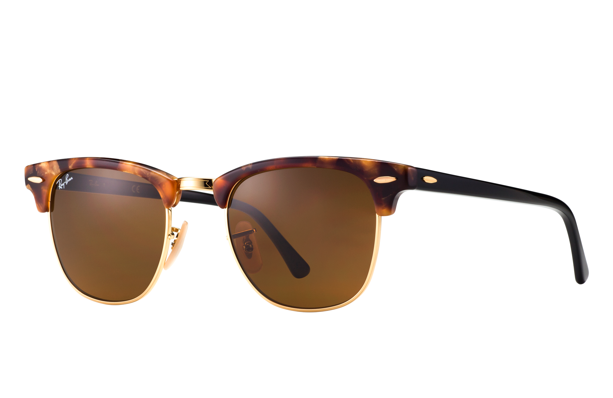 Ray Ban Clubmaster Gold Turtle