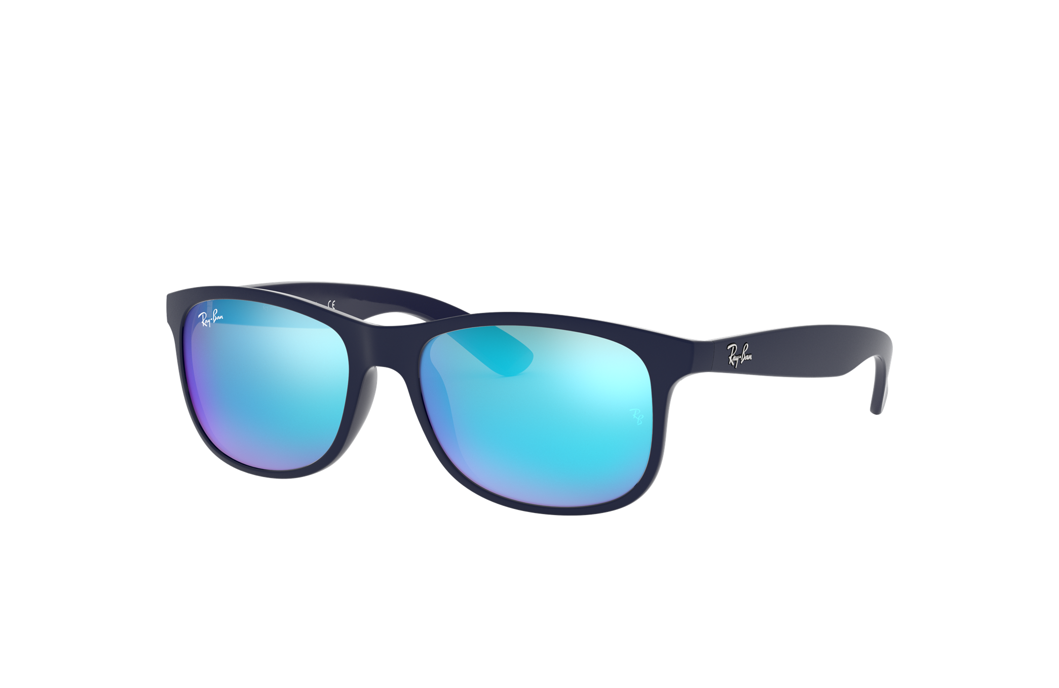 blue rayban sunglass