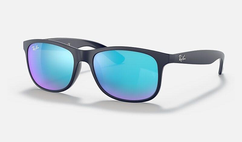 ANDY Sunglasses in Blue and Blue - RB4202 | Ray-Ban® CA