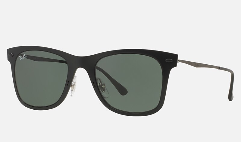 WAYFARER LIGHT RAY Sunglasses in Black and Green RB4210 Ray Ban