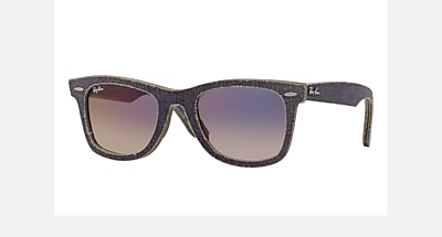 ORIGINAL WAYFARER CLASSIC Sunglasses in Black and Blue - RB2140F | Ray-Ban®