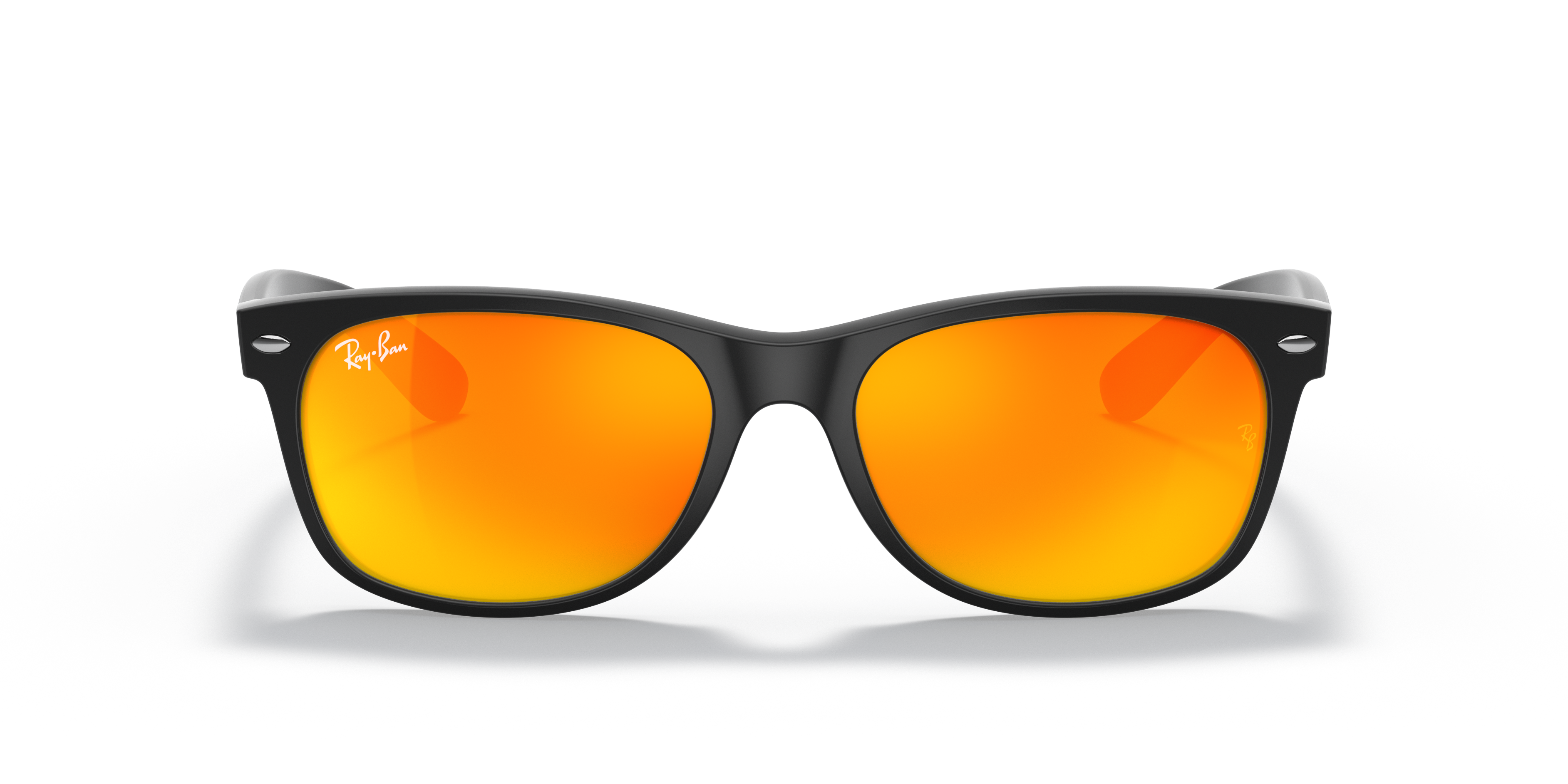 ray ban new wayfarer orange flash