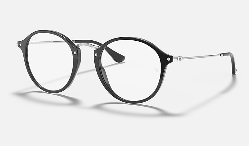 ROUND FLECK OPTICS Eyeglasses with Black Frame - RB2447V | Ray-Ban® GB