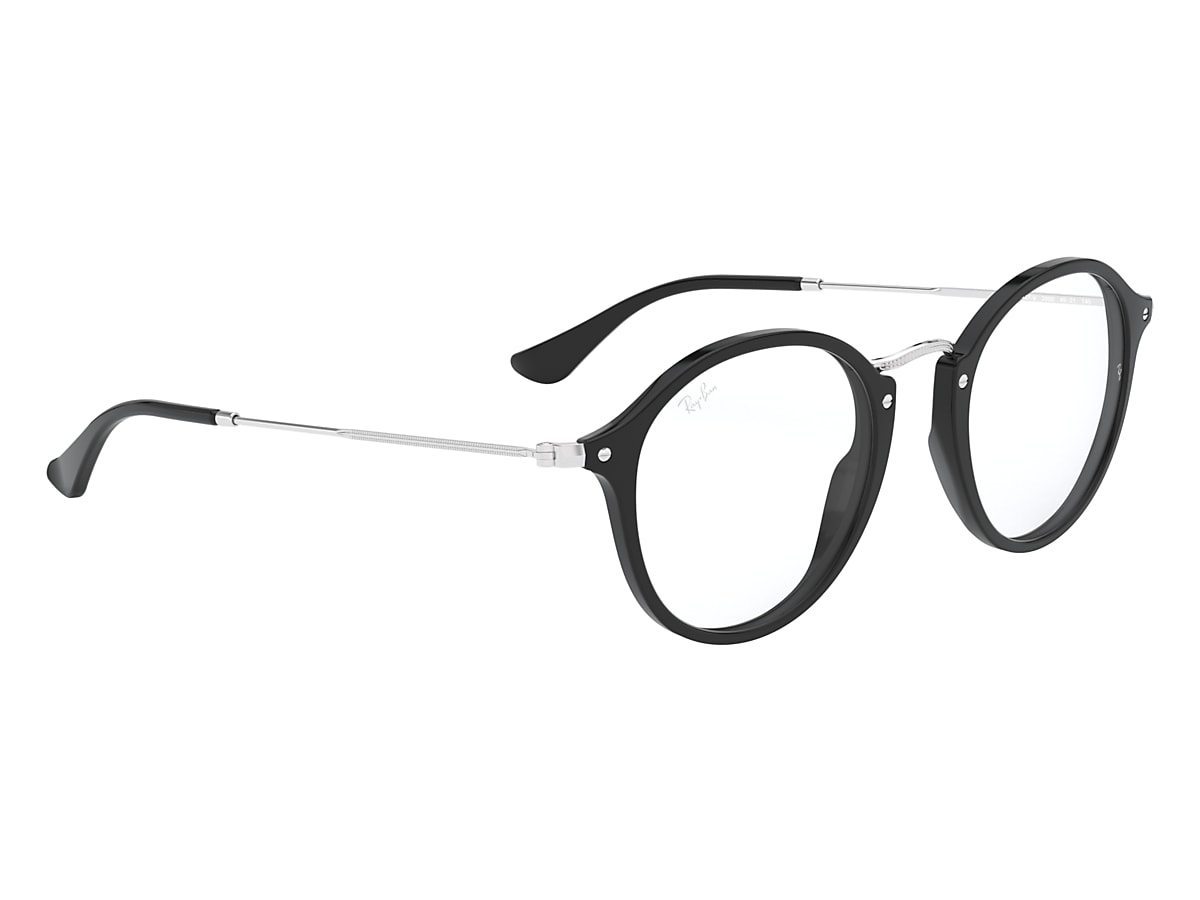 ROUND FLECK OPTICS Eyeglasses with Black Frame - RB2447V | Ray-Ban® GB