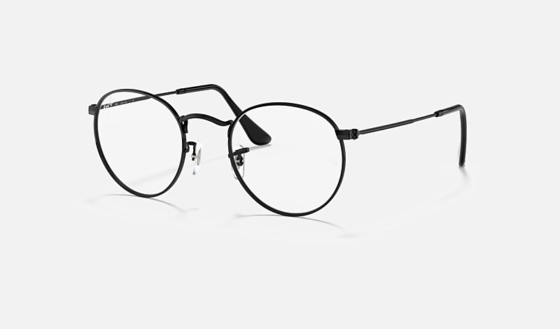 Black round outlet glasses