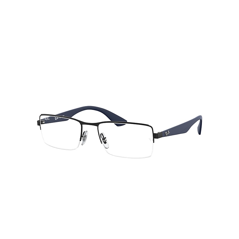 Ray-Ban Rb6331 Eyeglasses Blue Frame Clear Lenses Polarized 54-19