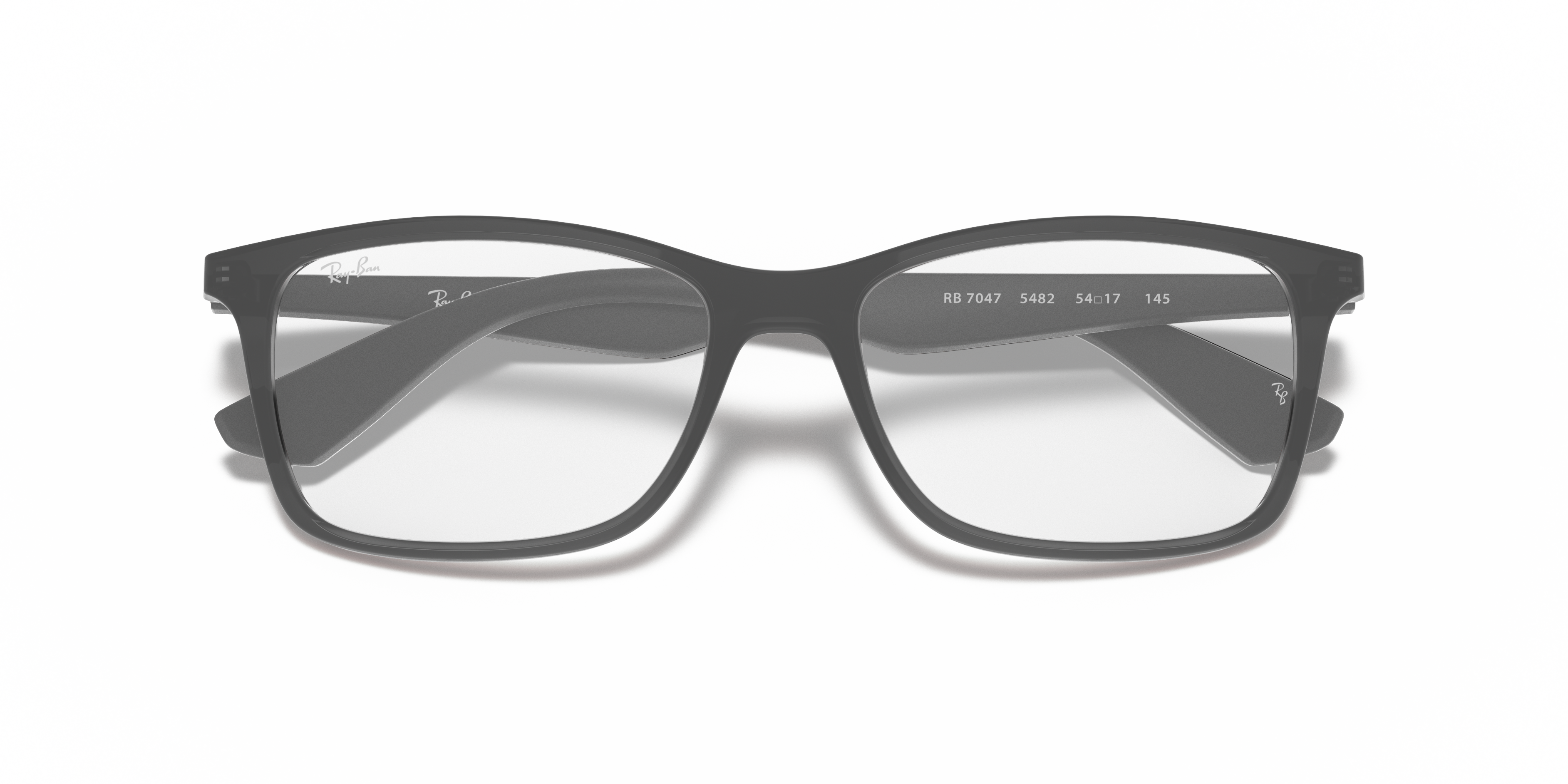 ray ban grey eyeglasses