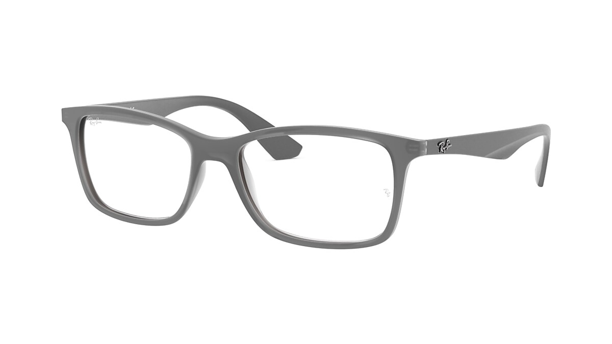 Rb7047 Optics Eyeglasses with Transparent Grey Frame | Ray-Ban®