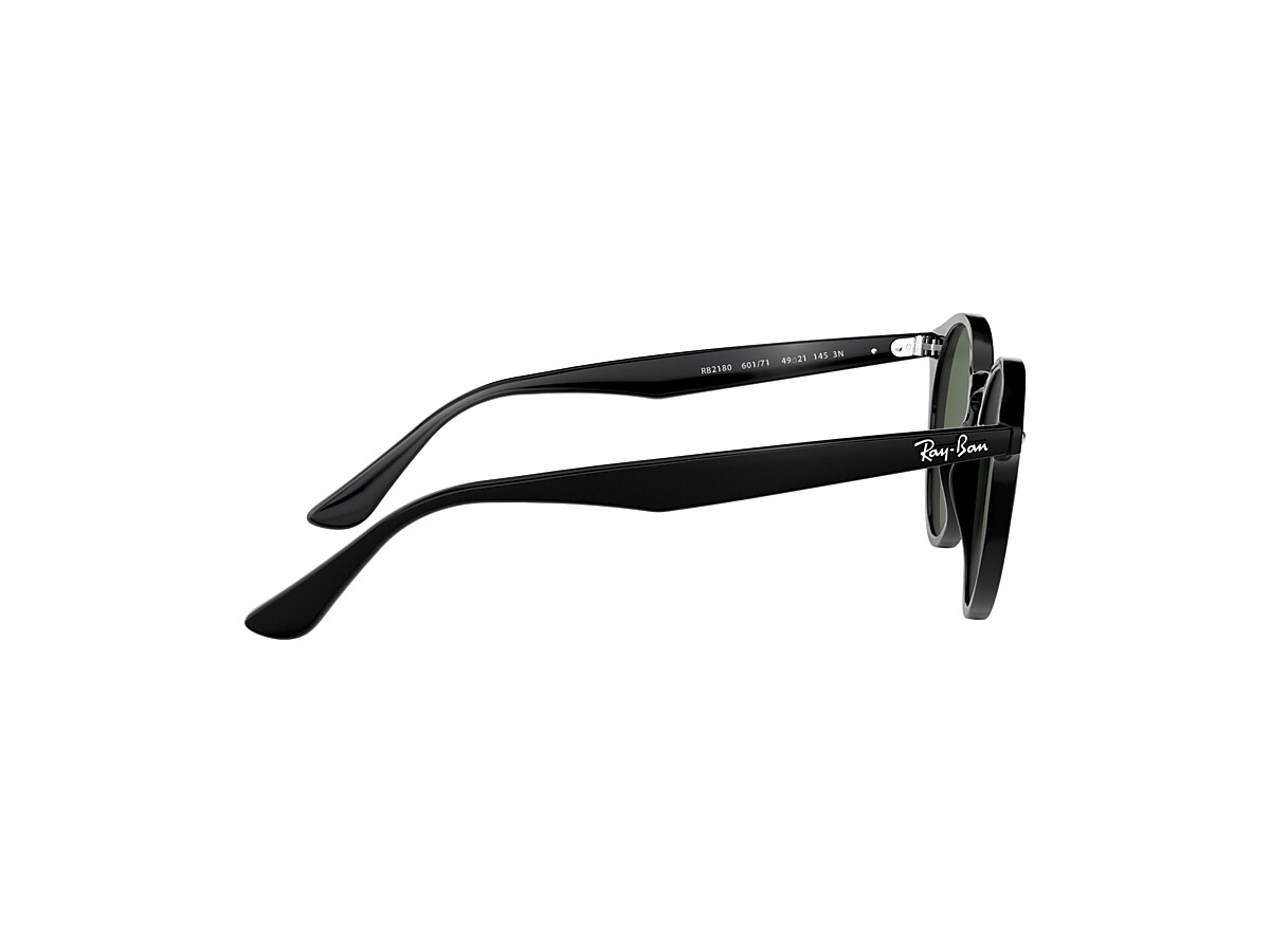 RB2180 Sunglasses in Black and Dark Green - RB2180 | Ray-Ban® US RB2180 Sunglasses in Black and Dark Green - RB2180 | Ray-Ban® US