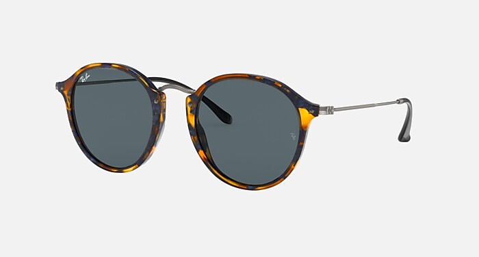 ROUND FLASH LENSES Sunglasses in Silver and Silver Flash  display picture 1