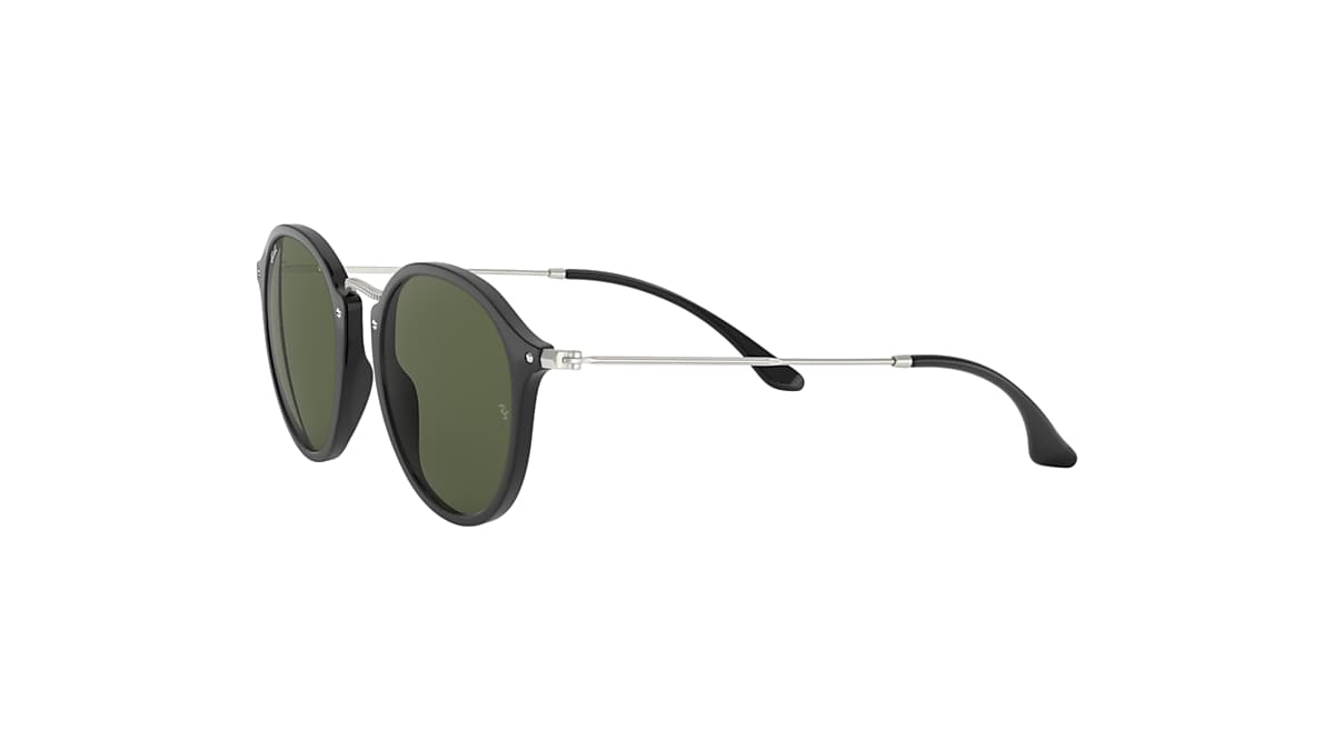 Ray ban best sale round fleck sunglasses