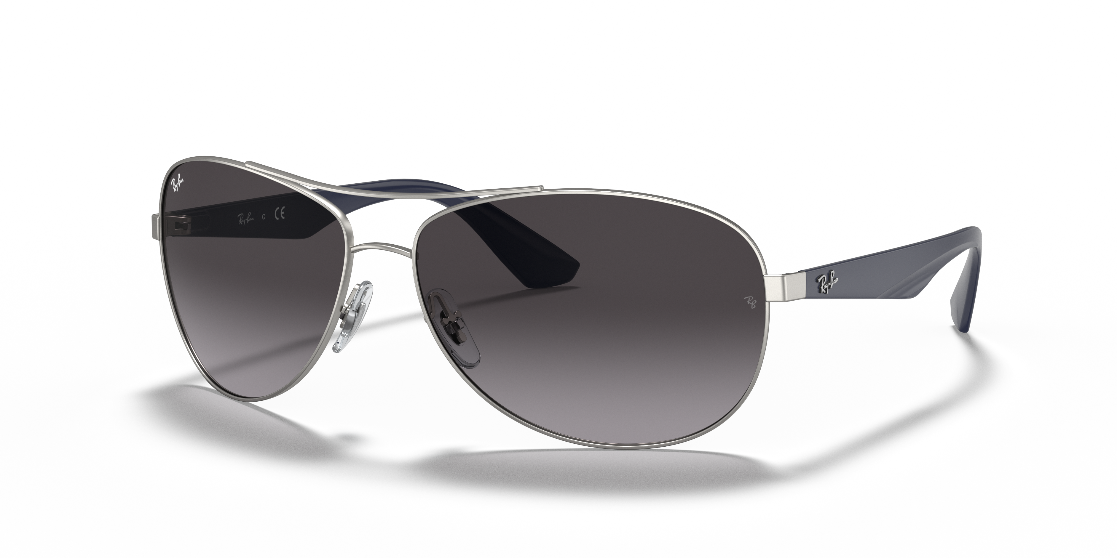 Rb3526 Sunglasses in Silver and Grey | Ray-Ban®