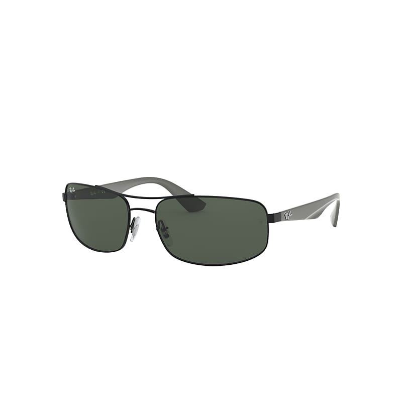 Ray-Ban Rb3527 Sunglasses Grey Frame Green Lenses 61-17