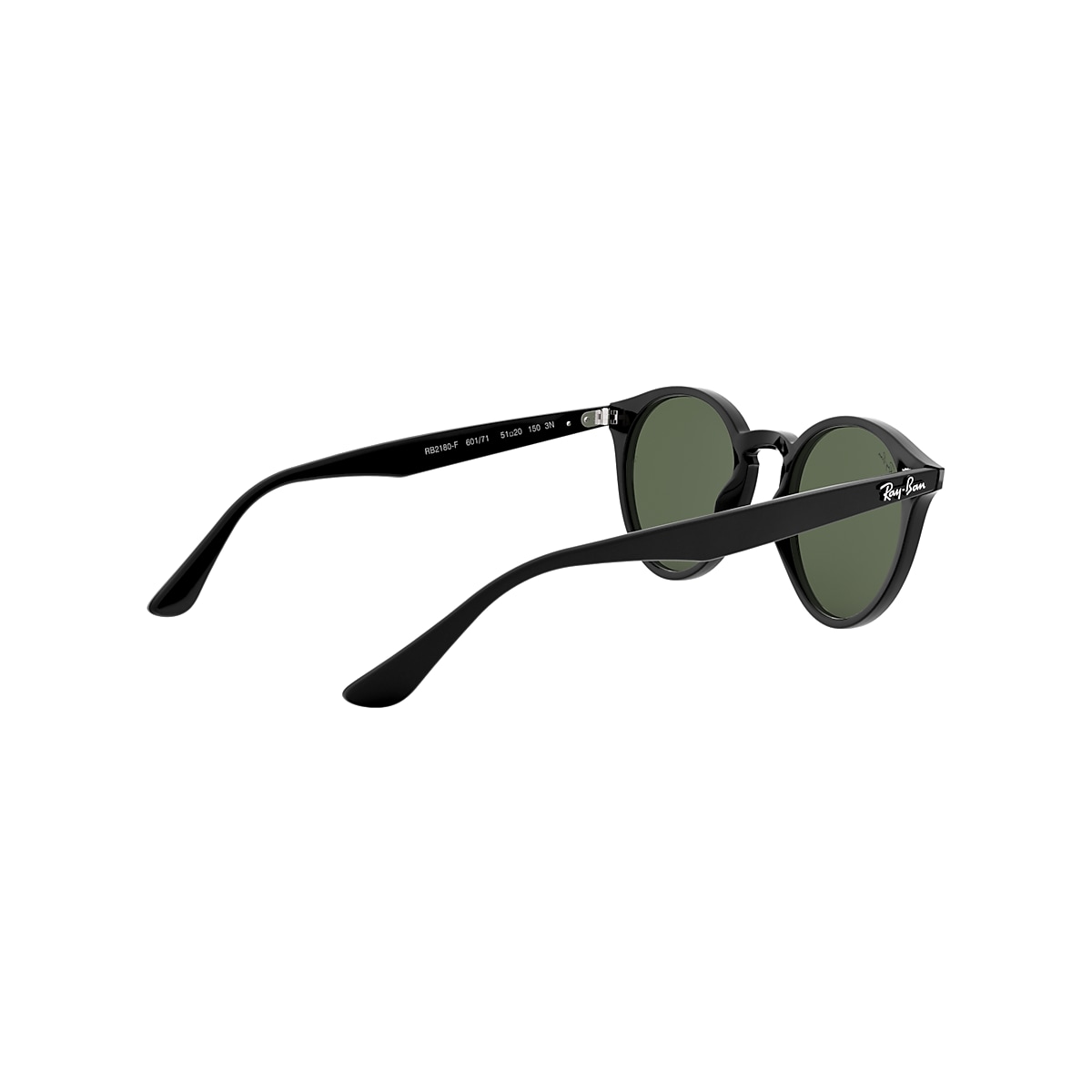 RB2180 Sunglasses in Black and Green Classic - RB2180F | Ray