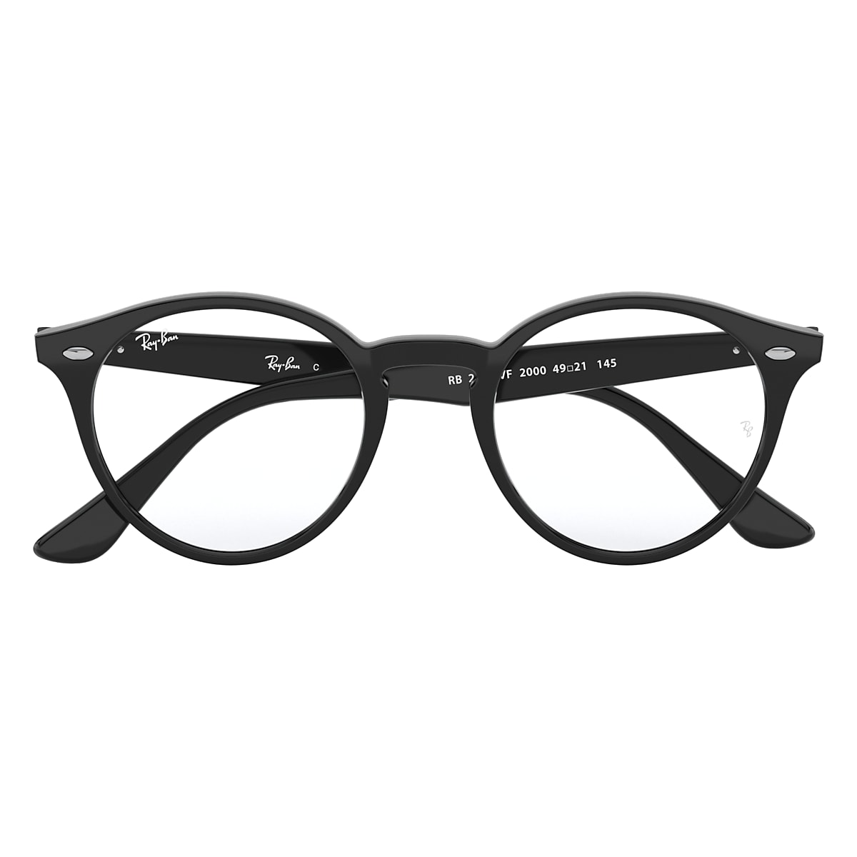 RB2180V OPTICS Eyeglasses with Black Frame - RB2180VF | Ray-Ban® US