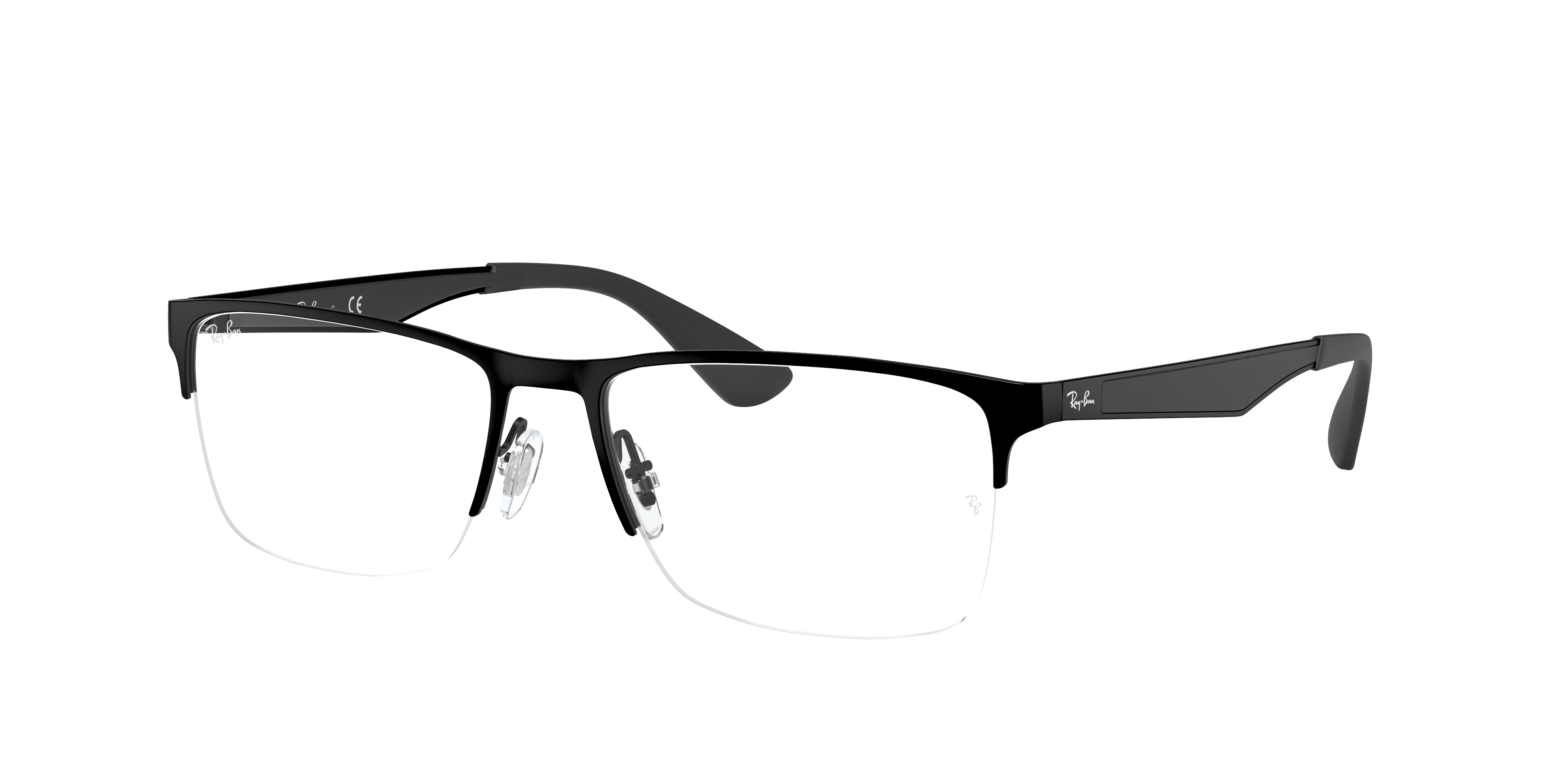 Rb6335 Optics Eyeglasses with Striped Havana Frame | Ray-Ban®