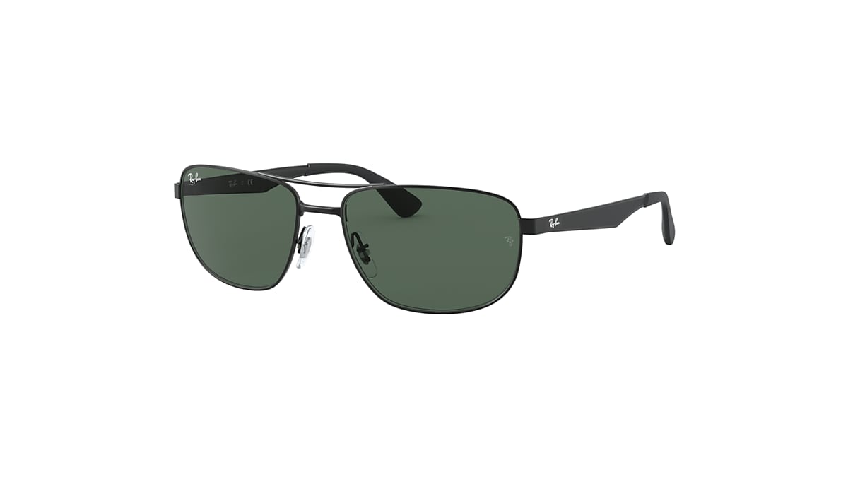 RB3528 Sunglasses in Black and Green RB3528 Ray Ban US