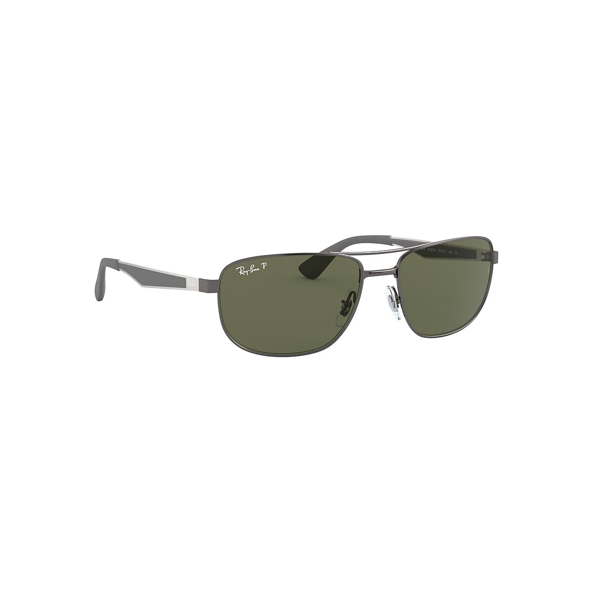 folder cocaine Mellow Rb3528 Sunglasses in Gunmetal and Green | Ray-Ban®