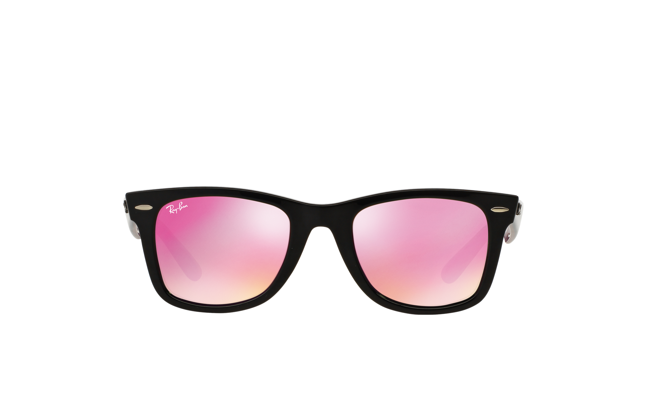 pink and black ray ban sunglasses