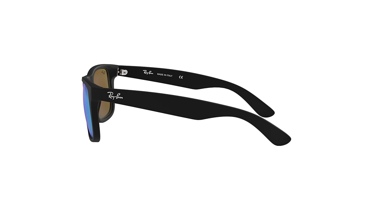 JUSTIN COLOR MIX Sunglasses in Black and Blue - RB4165F | Ray-Ban® US