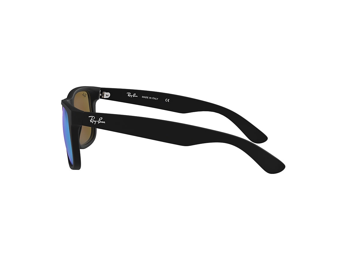 JUSTIN COLOR MIX Sunglasses in Black and Blue - RB4165F | Ray-Ban® US