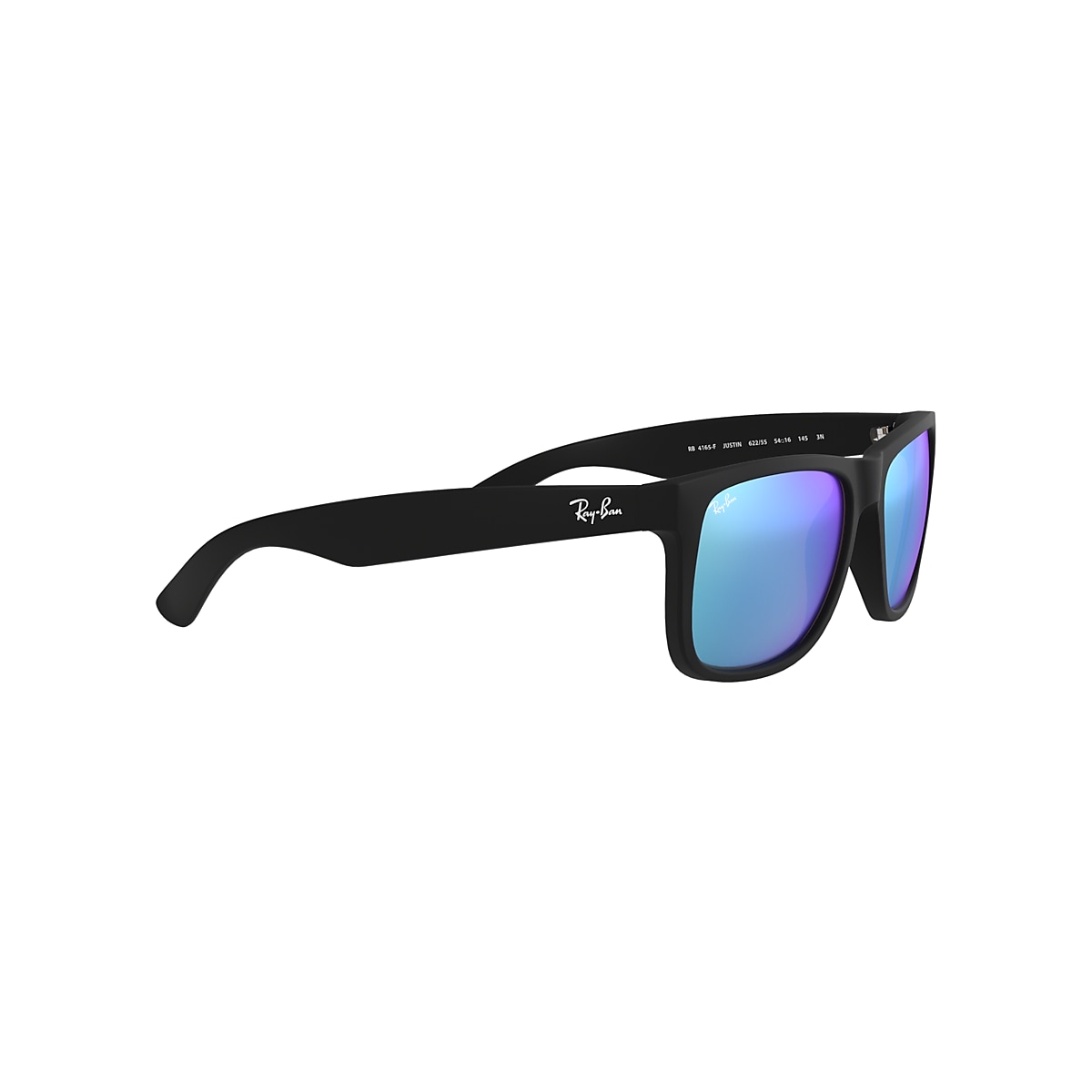 JUSTIN COLOR MIX Sunglasses in Black and Blue - RB4165F | Ray-Ban® US