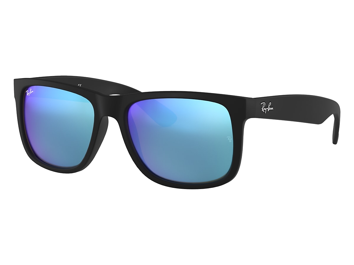 JUSTIN COLOR MIX Sunglasses in Black and Blue - RB4165F | Ray 