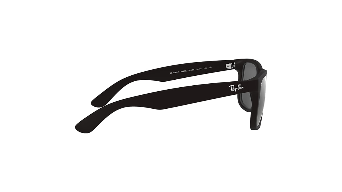 JUSTIN COLOR MIX Sunglasses in Black and Silver - RB4165F | Ray 