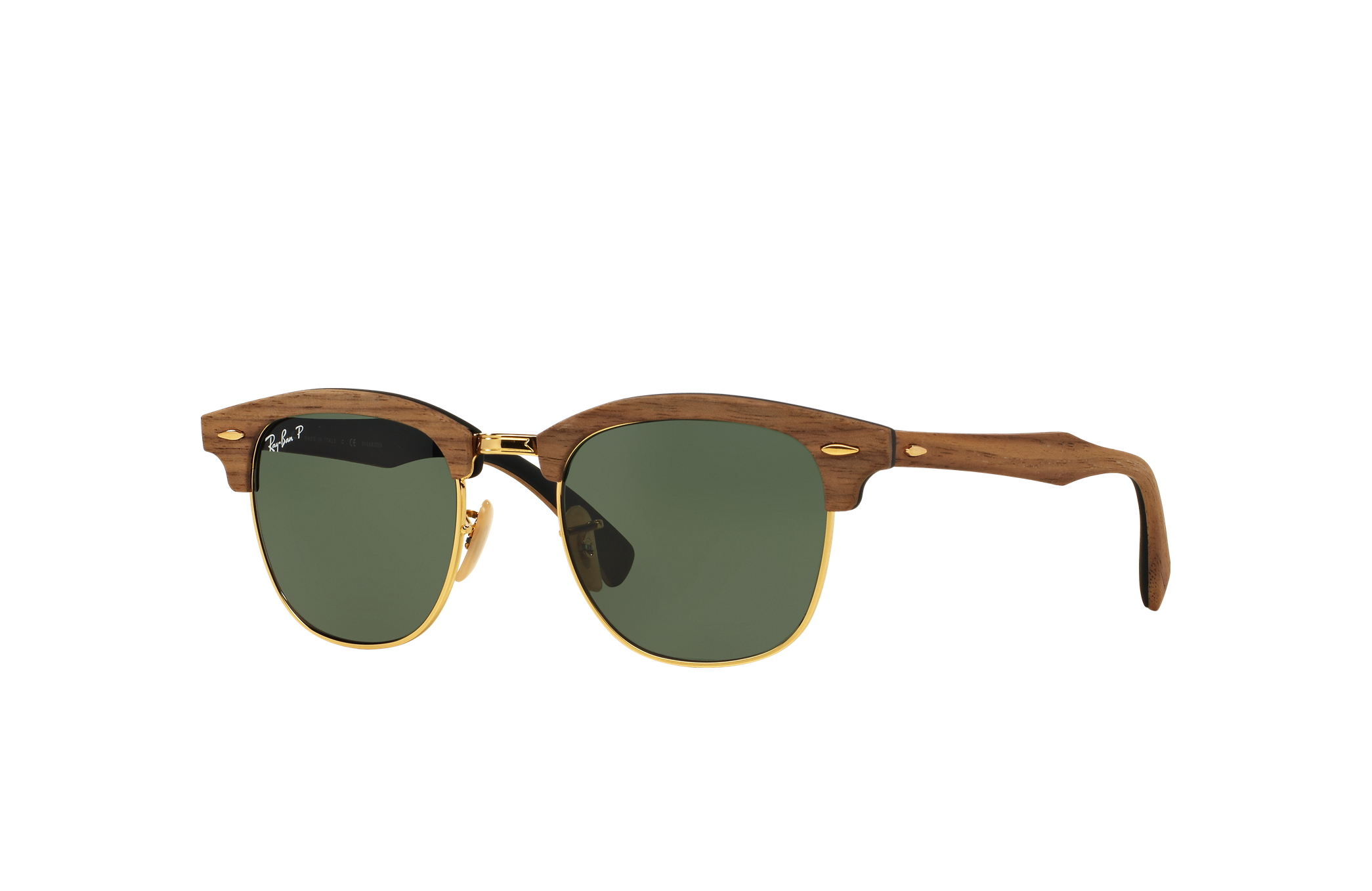 ray ban round metal folding