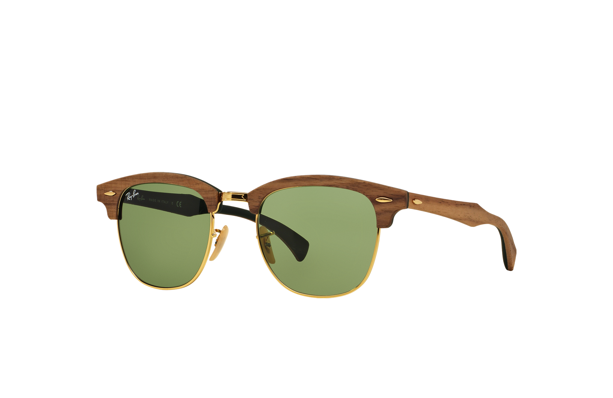 ray ban wood frame