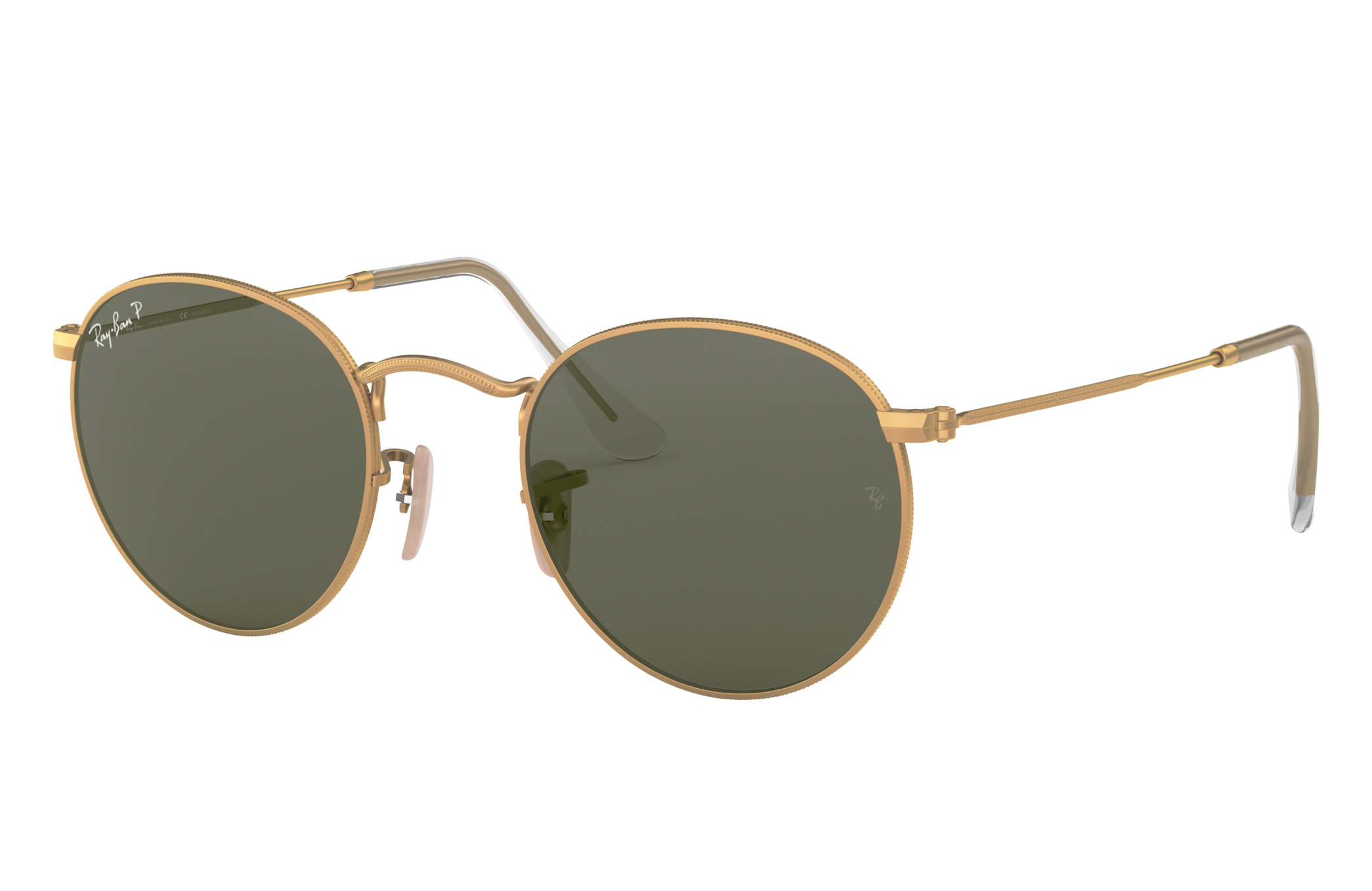 ray ban round reflective sunglasses