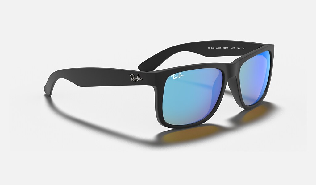Gezamenlijke selectie George Bernard ziekte Justin Color Mix Sunglasses in Black and Blue | Ray-Ban®