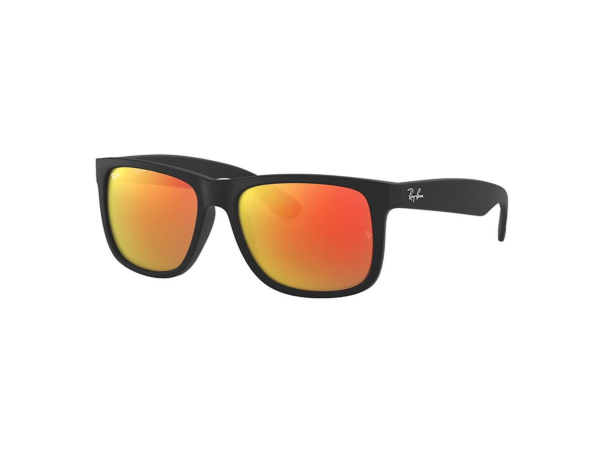 participant Unpleasantly stretch Justin Color Mix Sunglasses in Black and Red | Ray-Ban®