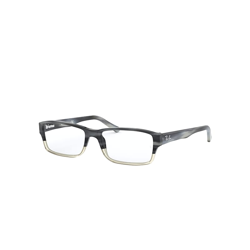 Ray-Ban Rb5169 Optics Eyeglasses Grey Frame Clear Lenses Polarized 54-16