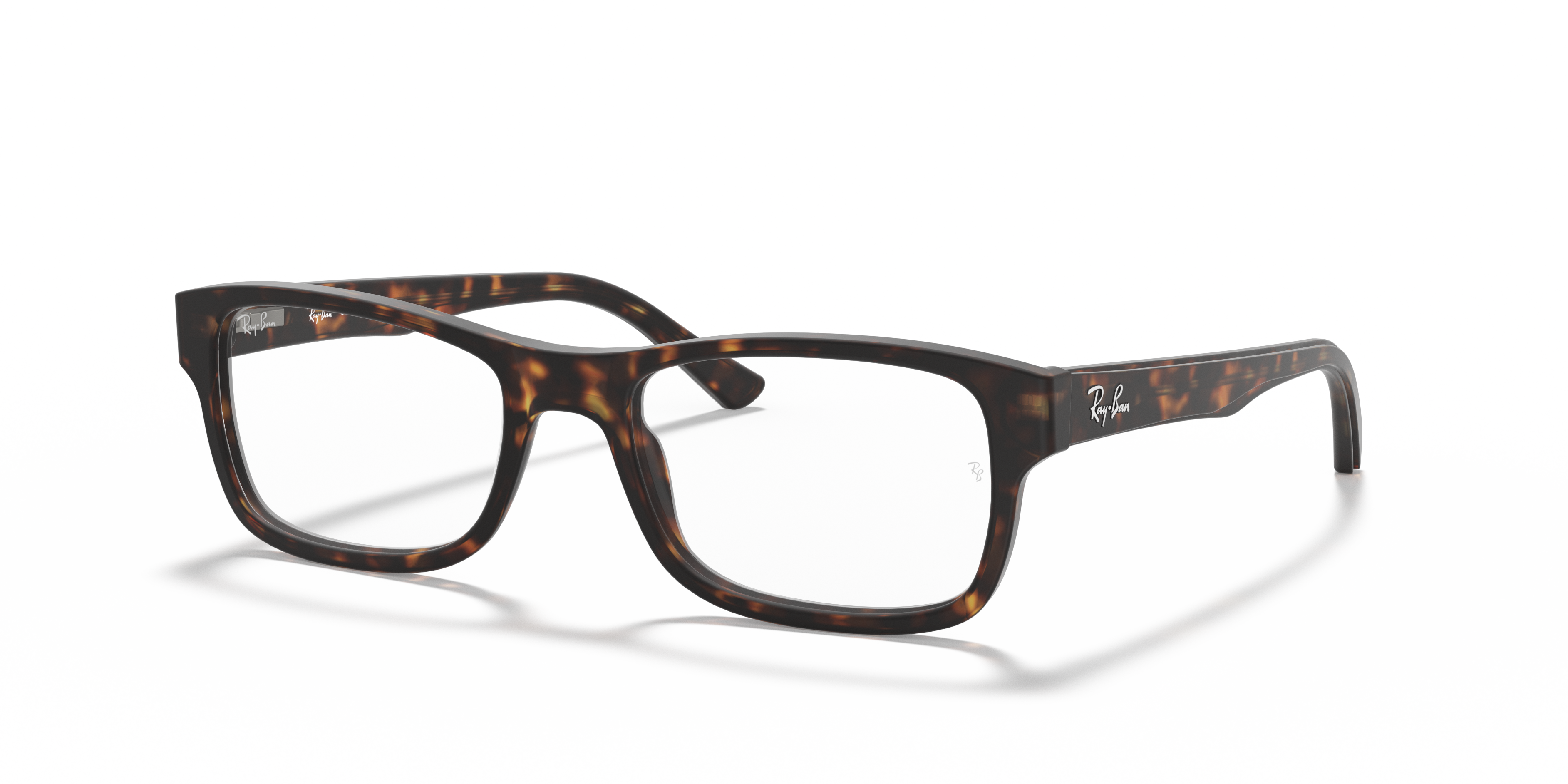 ray ban matte tortoise eyeglasses