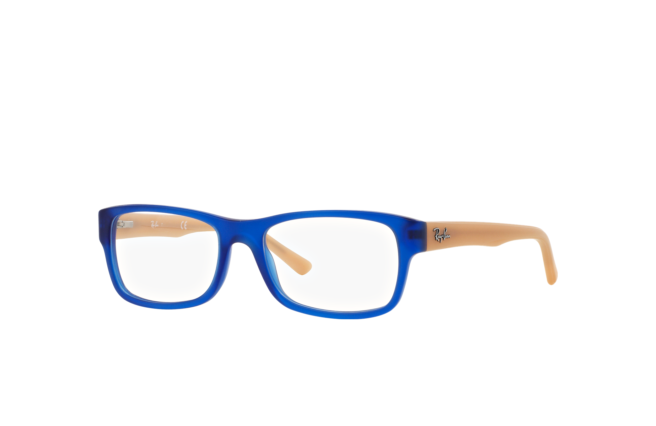 blue ray ban prescription glasses