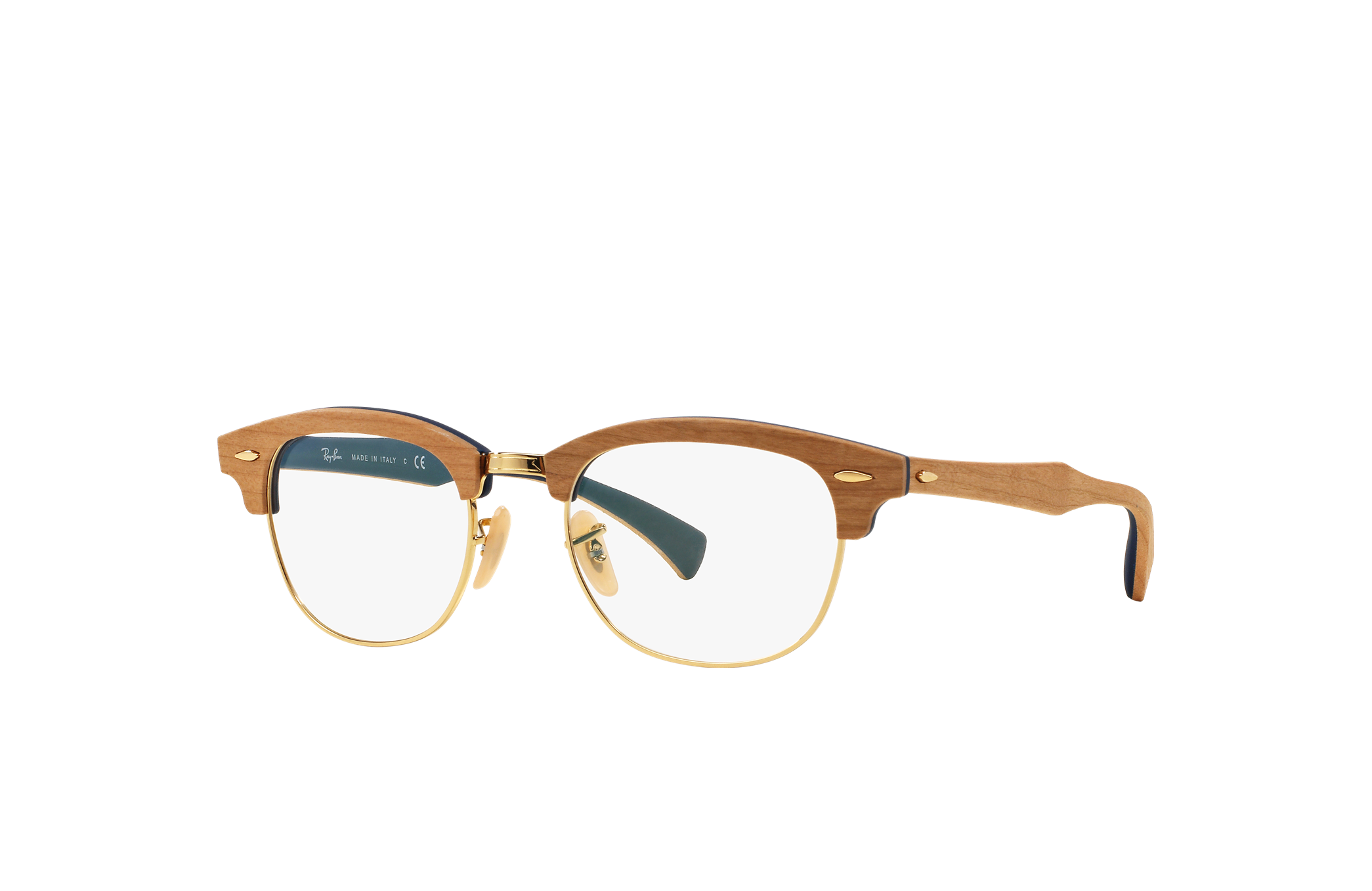 Ray-Ban eyeglasses Clubmaster Wood 