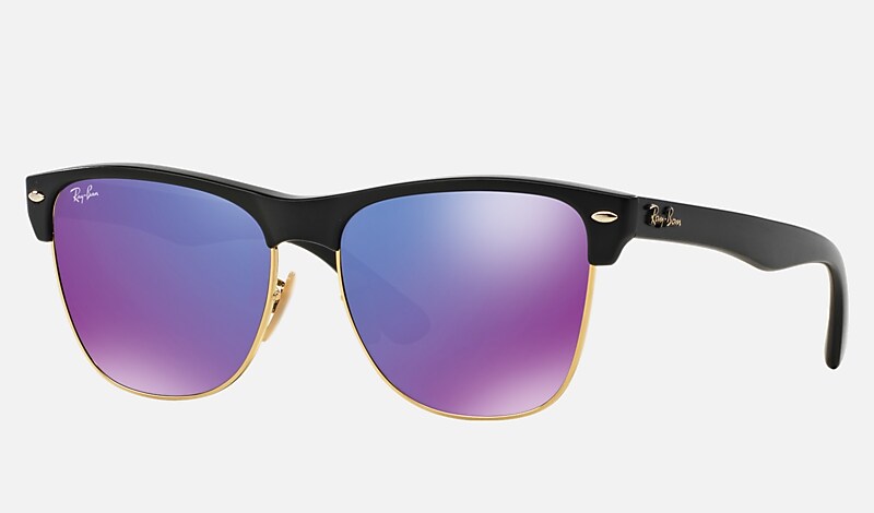 Clubmaster oversized flash lenses online