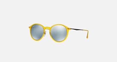 ROUND LIGHT RAY Sunglasses in Havana and B-15 Brown - RB4224  display picture 3