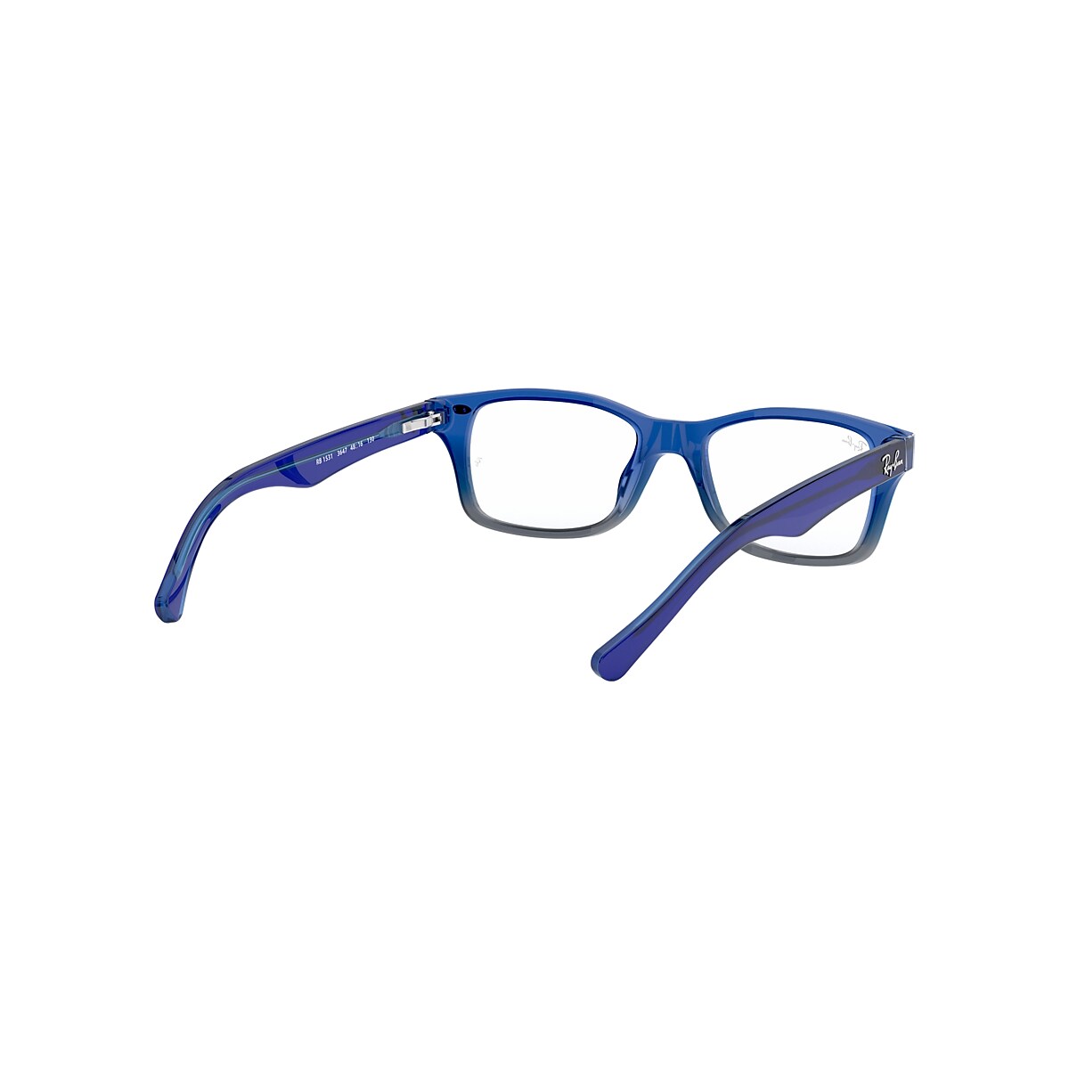 RB1531 OPTICS KIDS Eyeglasses with Blue On Grey Frame RB1531 OPTICS KIDS Eyeglasses with Blue On Grey Frame