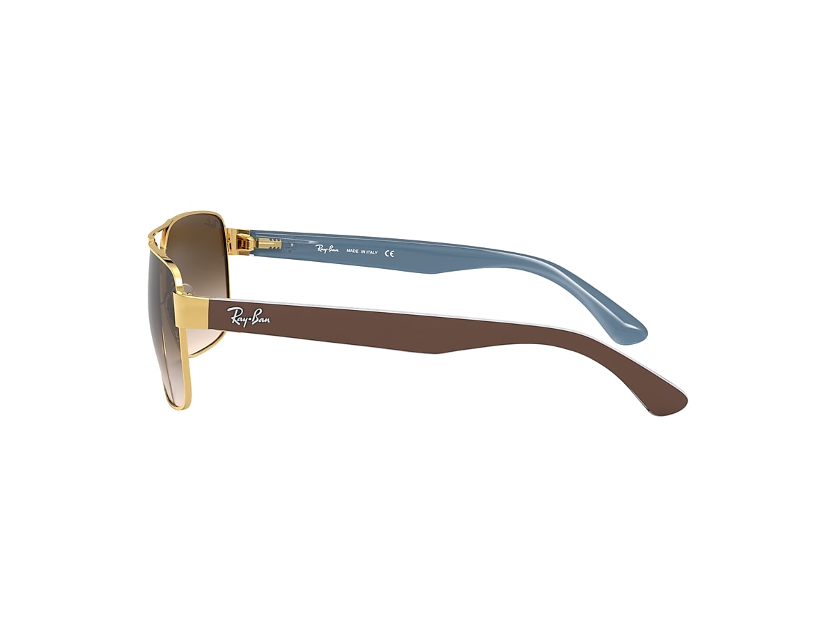 RB3530 Sunglasses in Gold and Brown - RB3530 | Ray-Ban® GB