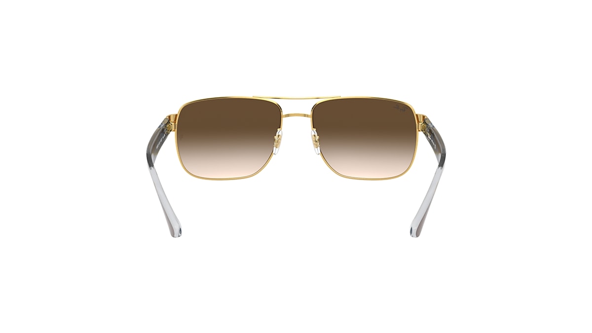 RB3530 Sunglasses in Gold and Brown - RB3530