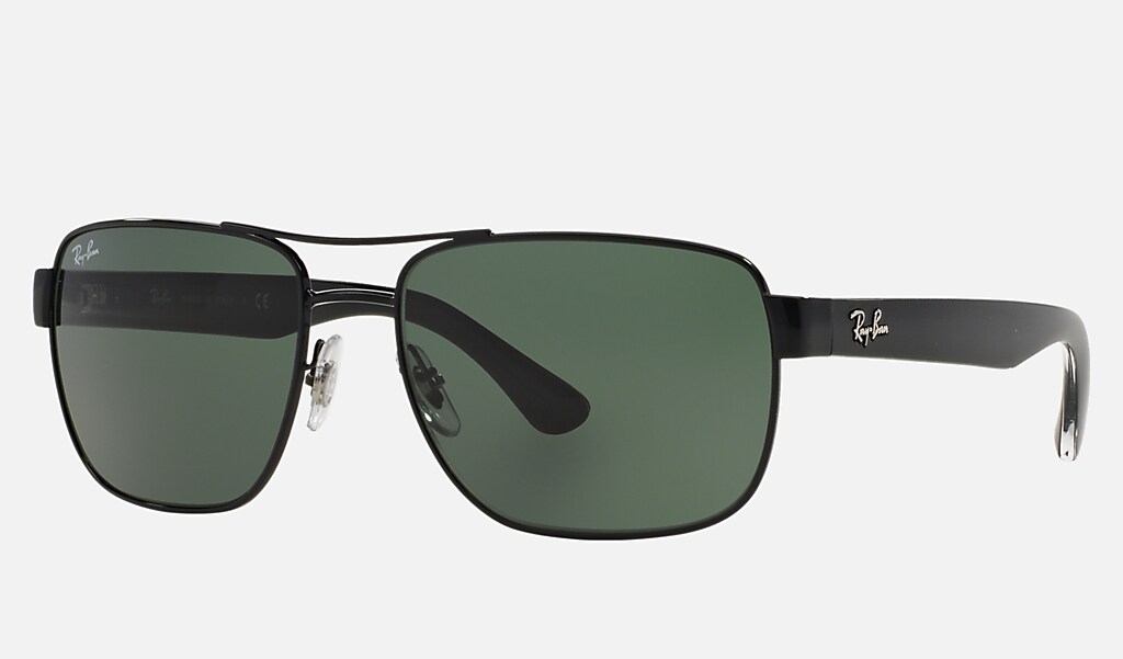 Rb3530 Sunglasses in Black and Green | Ray-Ban®