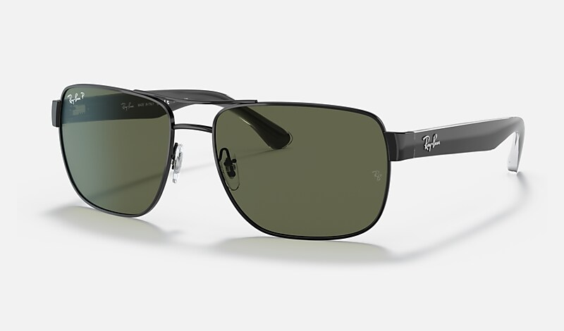 RB3530 Sunglasses in Black and Green - RB3530 | Ray-Ban® AU