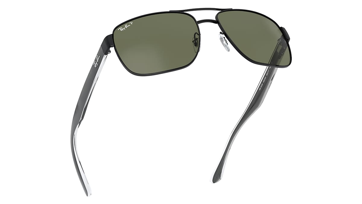 Ray-Ban レイバン サングラス イタリア製　RB3530 ② RB3530 Sunglasses in Black and G-15 Green - RB3530 | Ray-Ban® US