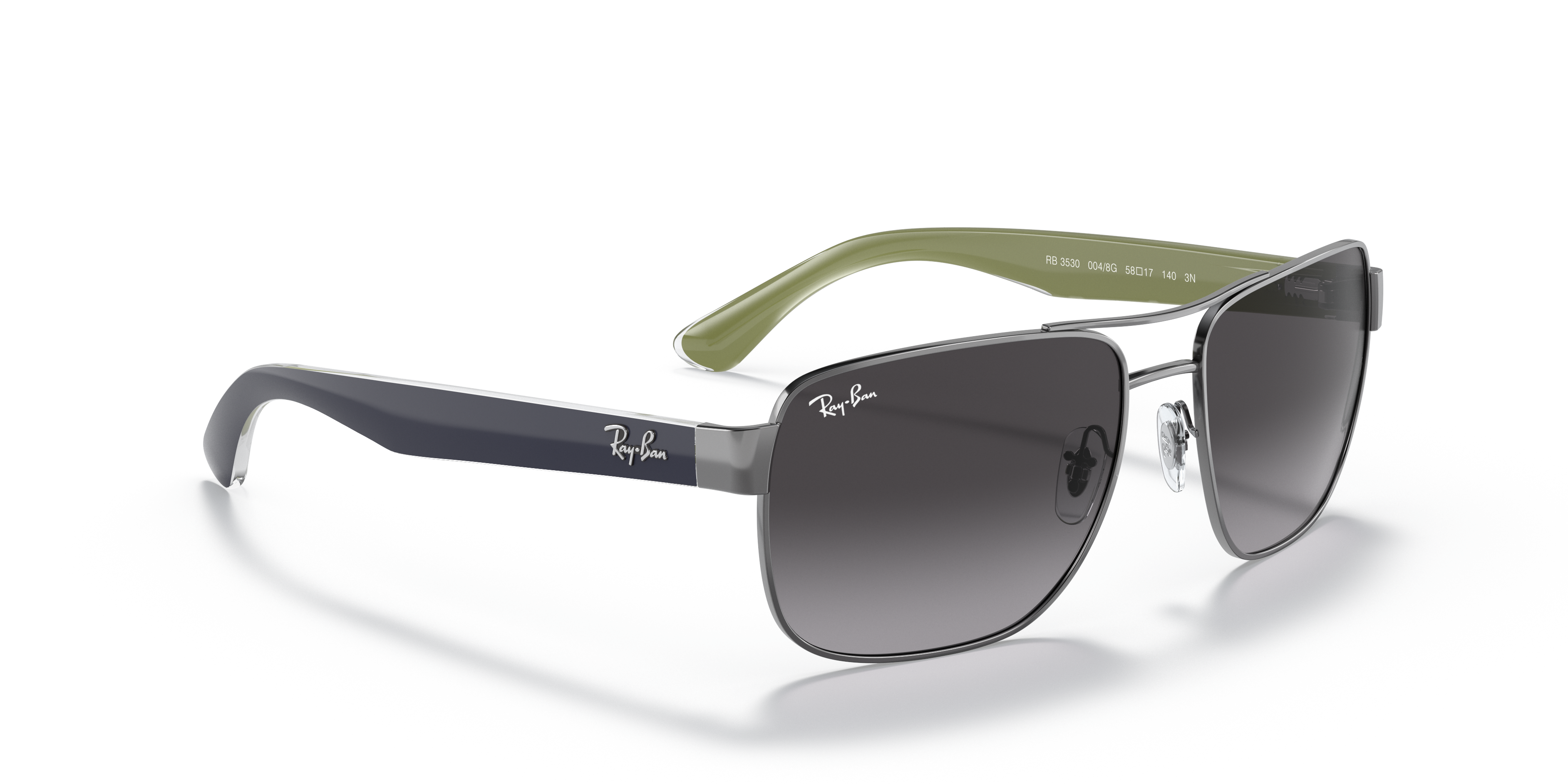 black polarized ray ban aviators